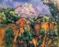 Mont Sainte Victoire 1897 Paul Cezanne Montaña